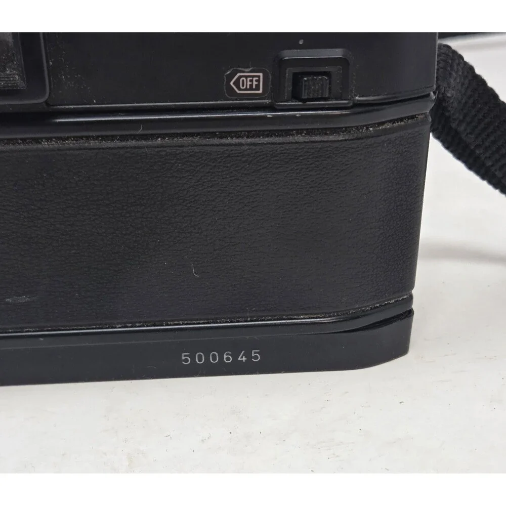 Konica Autoreflex TC 35mm SLR Film Camera Body + Ever-Ready Case Set Works Japan